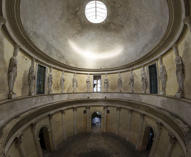 Italie villa rotonde