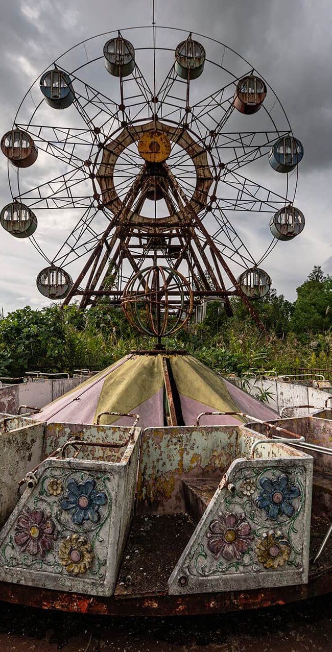 haikyo-urbex-japon-exploration-abandon-manèges-roue